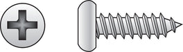 HILLMAN No. 8 X 3/8 in. L Phillips Pan Head Sheet Metal Screws 100 pk