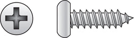 HILLMAN No. 4 X 5/8 in. L Phillips Pan Head Sheet Metal Screws 100 pk