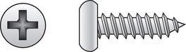 HILLMAN No. 8 X 5/8 in. L Phillips Pan Head Sheet Metal Screws 100 pk