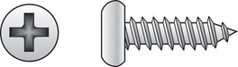 HILLMAN No. 10 X 5/8 in. L Phillips Pan Head Sheet Metal Screws 100 pk