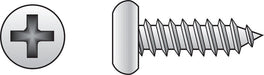 HILLMAN No. 4 X 3/4 in. L Phillips Pan Head Sheet Metal Screws 100 pk