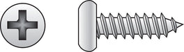 HILLMAN No. 14 X 1 in. L Phillips Pan Head Sheet Metal Screws 100 pk