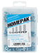HILLMAN Homepak Assorted in. X 1 in. L Slotted Round Head Zinc-Plated Steel Machine Screws and Nuts