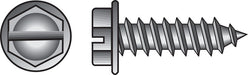 HILLMAN No. 6 X 3/8 in. L Slotted Hex Washer Head Sheet Metal Screws 100 pk