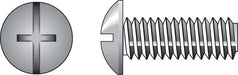 HILLMAN No. 1/4-20 X 3/4 in. L Combination Truss Head Zinc-Plated Steel Machine Screws 100 pk