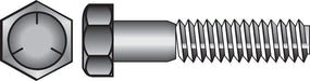 HILLMAN 1/4 in. D X 3/4 in. L Heat Treated Zinc Steel Hex Head Cap Screw 100 pk