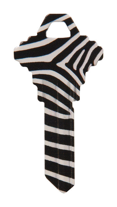 HILLMAN Wackey Zebra House/Office Universal Key Blank SC1 Single