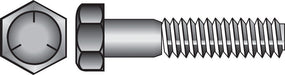 HILLMAN 1/4 in. D X 3-1/2 in. L Heat Treated Zinc Steel Hex Head Cap Screw 100 pk