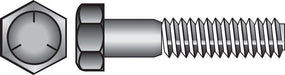 HILLMAN 1/4 in. D X 4 in. L Heat Treated Zinc Steel Hex Head Cap Screw 100 pk