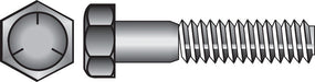 HILLMAN 5/16 in. D X 1/2 in. L Heat Treated Zinc Steel Hex Head Cap Screw 100 pk