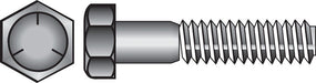 HILLMAN 5/16 in. D X 1-1/2 in. L Heat Treated Zinc Steel Hex Head Cap Screw 100 pk
