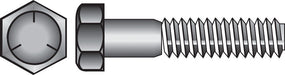 HILLMAN 3/8 in. D X 1-1/2 in. L Heat Treated Zinc Steel Hex Head Cap Screw 100 pk