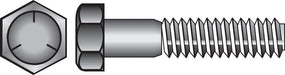 HILLMAN 7/16 in. D X 1 in. L Heat Treated Zinc Steel Hex Head Cap Screw 50 pk