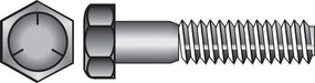 HILLMAN 7/16 in. D X 1-1/4 in. L Heat Treated Zinc Steel Hex Head Cap Screw 50 pk