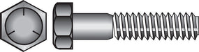 HILLMAN 5/8 in. D X 4 in. L Heat Treated Zinc Steel Hex Head Cap Screw 25 pk