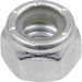 HILLMAN 1/4-20 in. Zinc-Plated Steel USS Nylon Lock Nut 100 pk