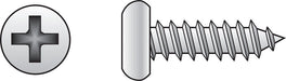 HILLMAN No. 4 X 3/4 in. L Phillips Pan Head Sheet Metal Screws 100 pk
