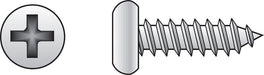 HILLMAN No. 6 X 1-1/4 in. L Phillips Pan Head Sheet Metal Screws 100 pk