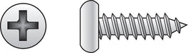 HILLMAN No. 8 X 1/2 in. L Phillips Pan Head Sheet Metal Screws 100 pk