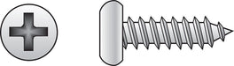 HILLMAN No. 8 X 1-1/2 in. L Phillips Pan Head Sheet Metal Screws 100 pk