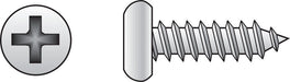 HILLMAN No. 8 X 2 in. L Phillips Pan Head Sheet Metal Screws 100 pk