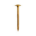 GRK Fasteners No. 8 X 3-1/8 in. L Star Coated W-Cut Cabinet Screws 1000 pk