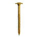 GRK Fasteners No. 8 X 1-1/2 in. L Star Coated W-Cut Cabinet Screws 3000 pk