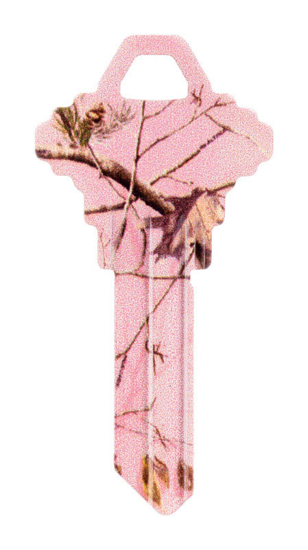 HILLMAN RealTree Pink House/Office Universal Key Blank SC1 Single