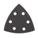 Milwaukee 3-1/2 in. 120 Grit Triangular Sanding Paper 6 pk 49-25-2120, main product view