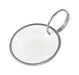 HILLMAN 1-1/4 in. D Metal White Labeling/ID Key Ring