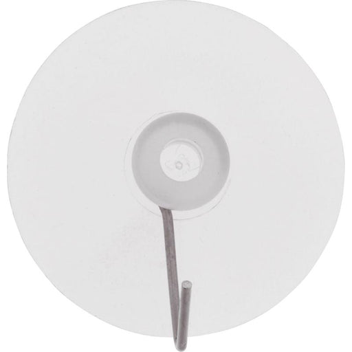 HILLMAN Large Nickel Plated Clear Metal/Plastic 3 in. L Cup Hook 3 lb 1 pk
