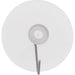 HILLMAN Large Nickel Plated Clear Metal/Plastic 3 in. L Cup Hook 3 lb 1 pk