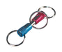 HILLMAN Metal Blue/Pink Valet Keychain