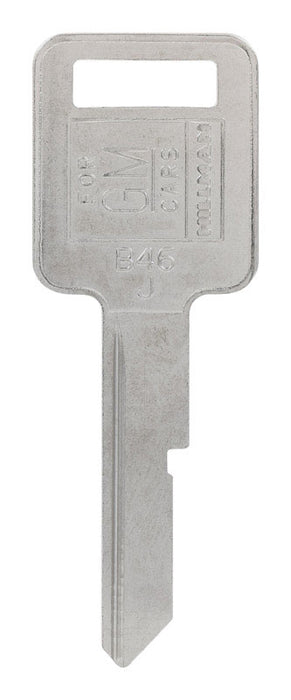 HILLMAN Traditional Key Automotive Key Blank B-46 Single For GM