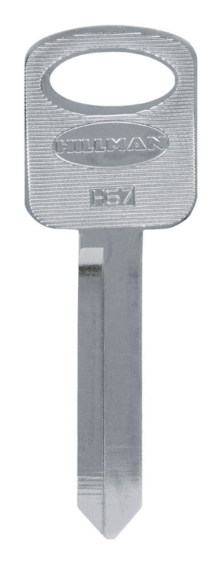 HILLMAN Traditional Key Automotive Key Blank H-67 Double For Ford