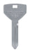HILLMAN Traditional Key Automotive Key Blank Y-154 Double For Chrysler