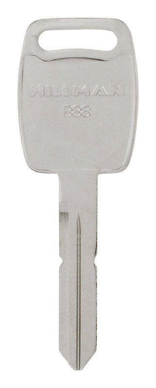 HILLMAN Traditional Key Automotive Key Blank B-88 Double For GM