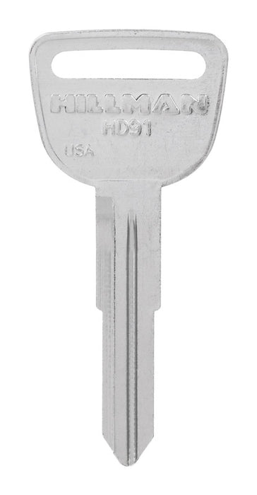 HILLMAN Traditional Key Automotive Key Blank HD-91 Double For Honda