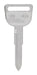 HILLMAN Traditional Key Automotive Key Blank HD-90 Double For Honda