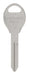 HILLMAN Traditional Key Automotive Key Blank DA-34 Double For Nissan