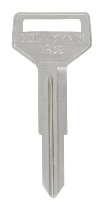 HILLMAN Traditional Key Automotive Key Blank TR39 Double For Toyota
