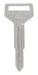 HILLMAN Traditional Key Automotive Key Blank TR39 Double For Toyota