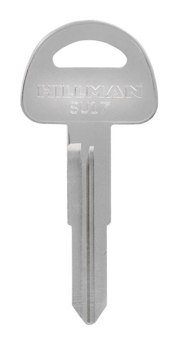 HILLMAN Traditional Key Automotive Key Blank SU-17 Double For Suzuki