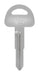 HILLMAN Traditional Key Automotive Key Blank SU-17 Double For Suzuki