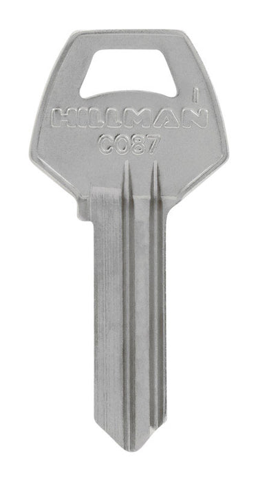 HILLMAN Traditional Key Automotive Key Blank CO87 Single For Corbin