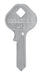 HILLMAN Padlock Universal Key Blank Single