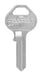 HILLMAN Padlock Universal Key Blank Single
