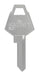 HILLMAN Mailbox Universal Key Blank XL7 Single