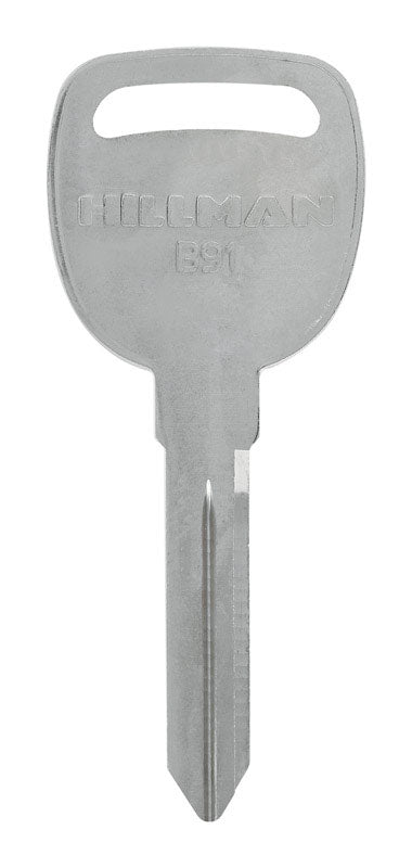 HILLMAN Traditional Key Automotive Key Blank B-91 Double For GM