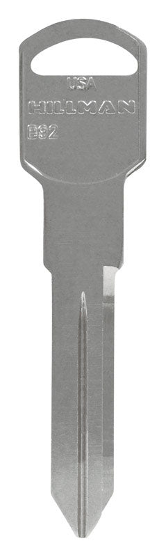 HILLMAN Traditional Key Automotive Key Blank B-92 Double For GM